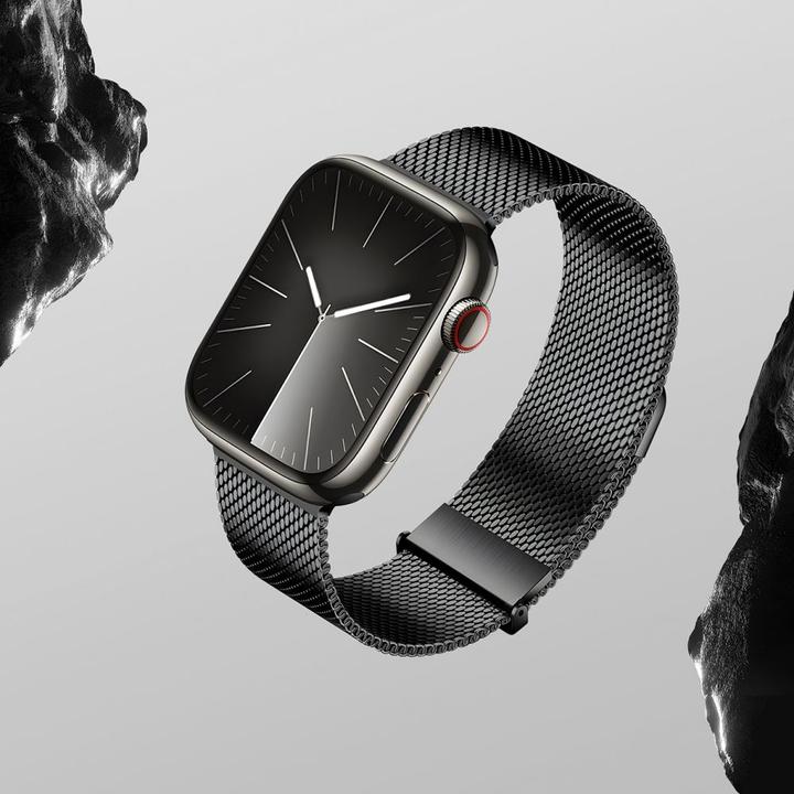 Actual product image Dux Ducis Milanese Pro Armband (45 mm, 44 mm, 42 mm, 49 mm, Stainless steel)
