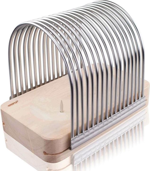 Actual product image GEFU Coupe-pommes de terre en éventail argentée