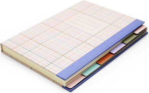 Produktbild Kikkerland Register (A5, Liniert, Harter Einband)