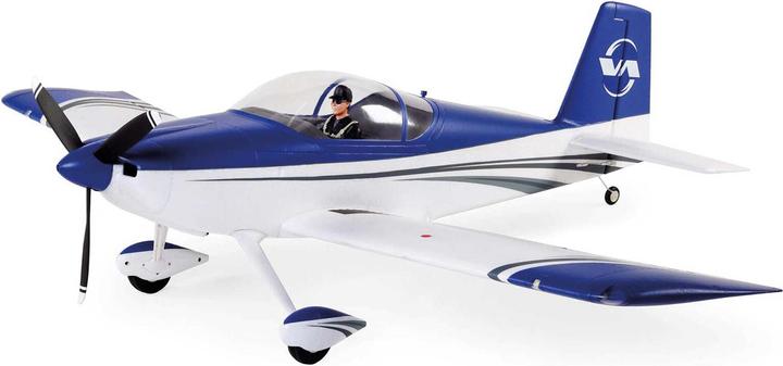 Immagine prodotto E-Flite RV-7 1100mm motore elettrico ala bassa BNF Basic incl. AS3X e SAFE (Motore multiplo)