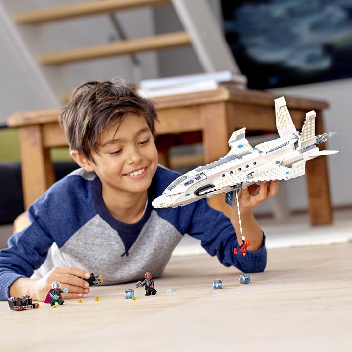 Immagine prodotto LEGO Il jet di Stark e l'attacco del drone (76130, LEGO Marvel)