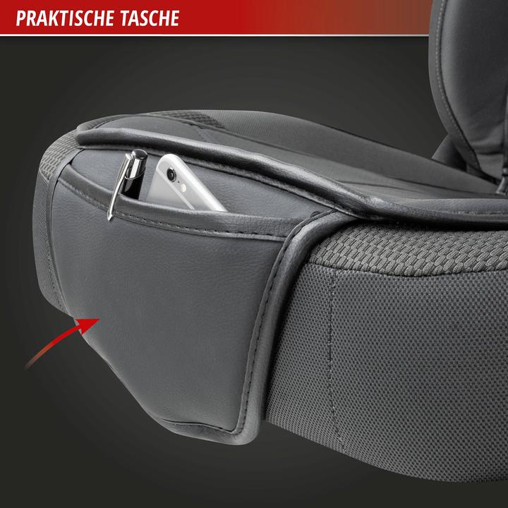 Produktbild Walser PKW Sitzauflage Lewis, Auto-Sitzaufleger schwarz