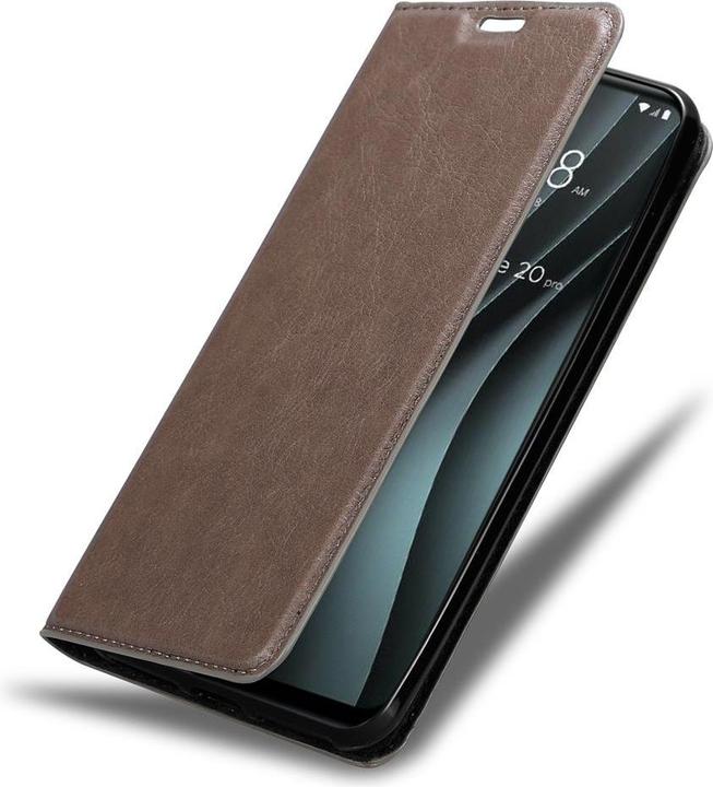 Actual product image Cadorabo Book Invisible Magnet Cover (HTC Desire 20 Pro)