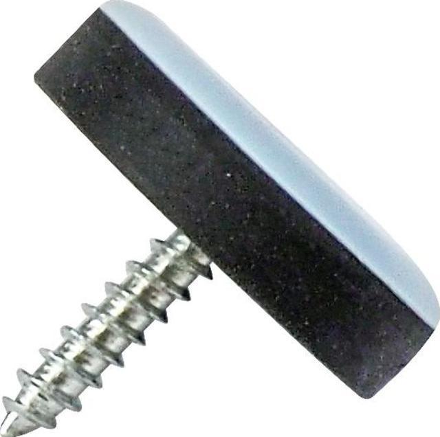 Produktbild BestaPac Möbelgleiter PTFE mit Schrauben 30mm (Kunststoffgleiter, 16 Stück)