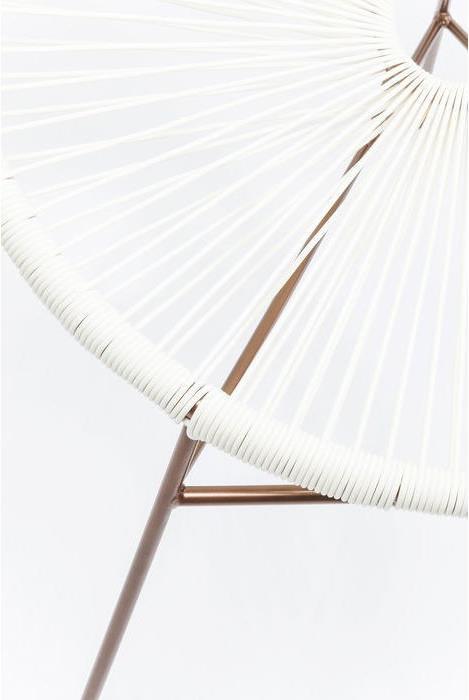 Produktbild Kare Design Stuhl Spaghetti Copper Weiss