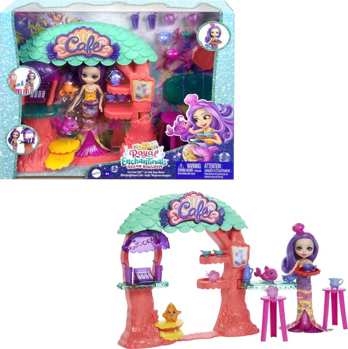 Image du produit Enchantimals Café des sirènes avec Martina Mermaid
