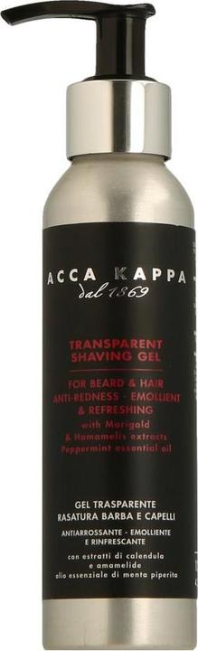 Immagine prodotto Acca Kappa Gel da barba trasparente (125 ml, Gel da barba)