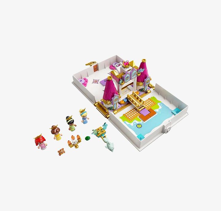 Actual product image LEGO Storybook Adventures with Arielle, Belle, Cinderella and Tiana (43193, LEGO Disney)