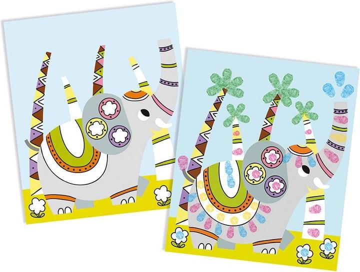 Produktbild Janod Fingerstempel Panda und seine Freunde