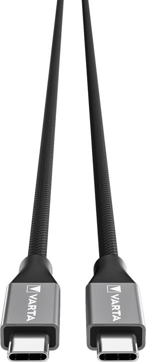 Actual product image Varta Speed Charge & Sync Cable USB Type C to USB Type C (2 m, USB 3.1)