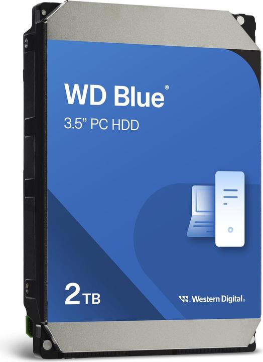 Actual product image WD Blue (2 TB, 3.5", SMR)