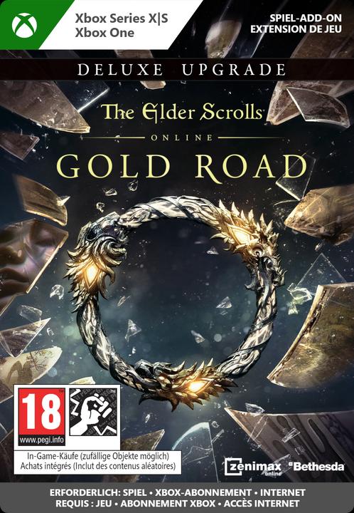 Actual product image Microsoft Xbox The Elder Scrolls Online Deluxe Upgrade: Gold Road Download Code (Xbox Series X, Xbox One X, Xbox One S, Xbox Series S)