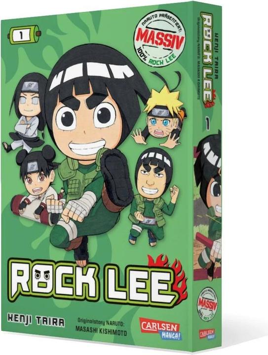 Actual product image Rock Lee Massiv 1 (German, Kenji Taira, Miyuki Tsuji, Masashi Kishimoto, 2023)