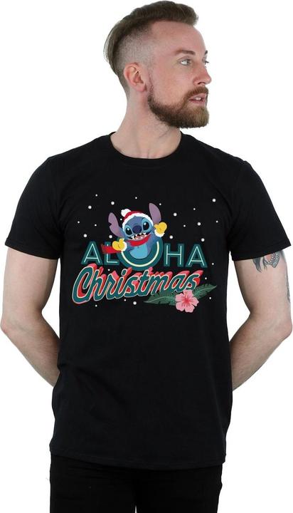 Image du produit Disney - T-shirt LILO AND STITCH ALOHA CHRISTMAS - Homme (XL)