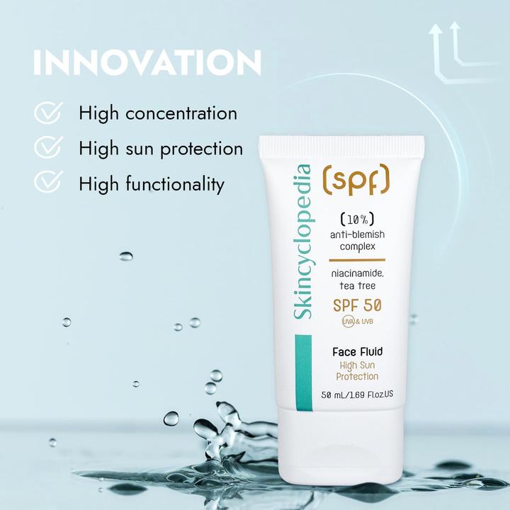 Produktbild Skincyclopedia SPF 50 Anti-Blemish Fluid (50ml) (Sonnencreme Gesicht, SPF 50, 50 ml)
