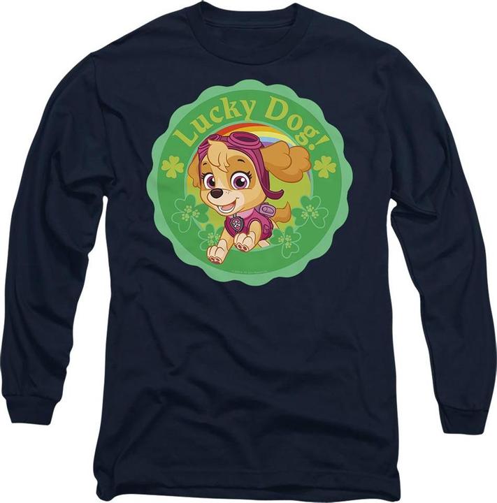 Paw Patrol Lucky Dog TShirt St PatricksTag (XL)