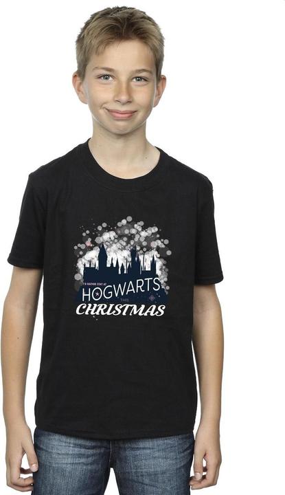 Immagine prodotto Hogwarts Christmas Maglietta Ragazzi (152, 158)