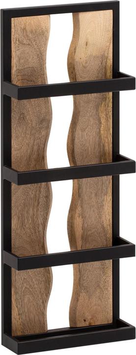 Actual product image FineBuy Wall shelf FB95877 Mango solid wood brown