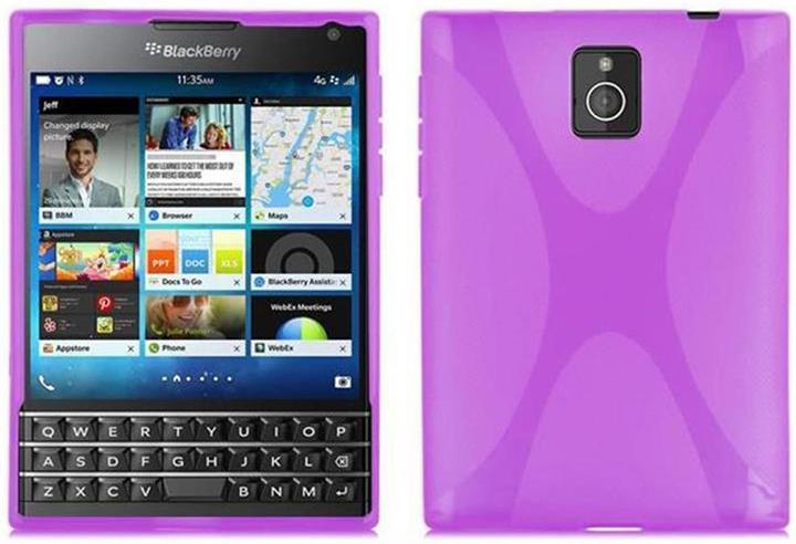 Image du produit Cadorabo TPU X-Line Cover (Blackberry Q30)