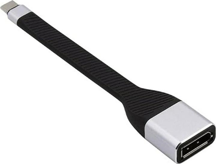 Actual product image Techly Type C to Displayport/F flex adapter (USB-C, 13.10 cm)