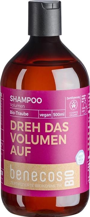 Benecos Shampooing volumateur BIO au raisin - 500ml - (500 ml, Shampoing liquide)