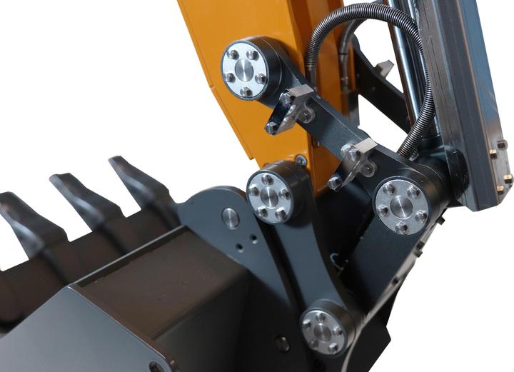 Immagine prodotto Amewi Crawler Excavator Hydraulics G308H, Giallo 1:13.5, RTR (RTR pronto all'uso)