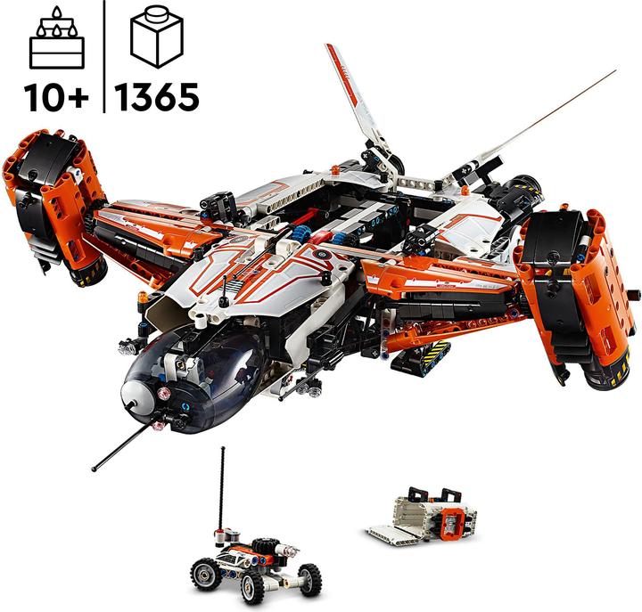 Produktbild LEGO VTOL Schwerlastraumfrachter LT81 (42181, LEGO Technic)