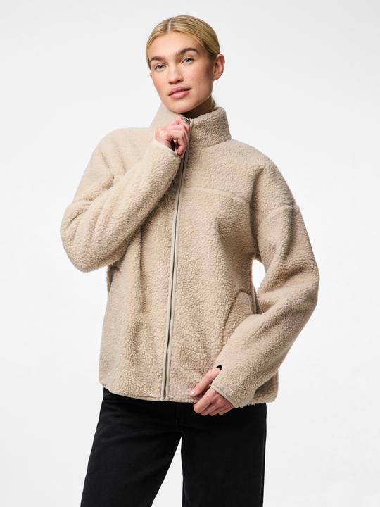 Produktbild Pieces Pcsadia Ls Teddy Jacket Noos Bc (XXS)