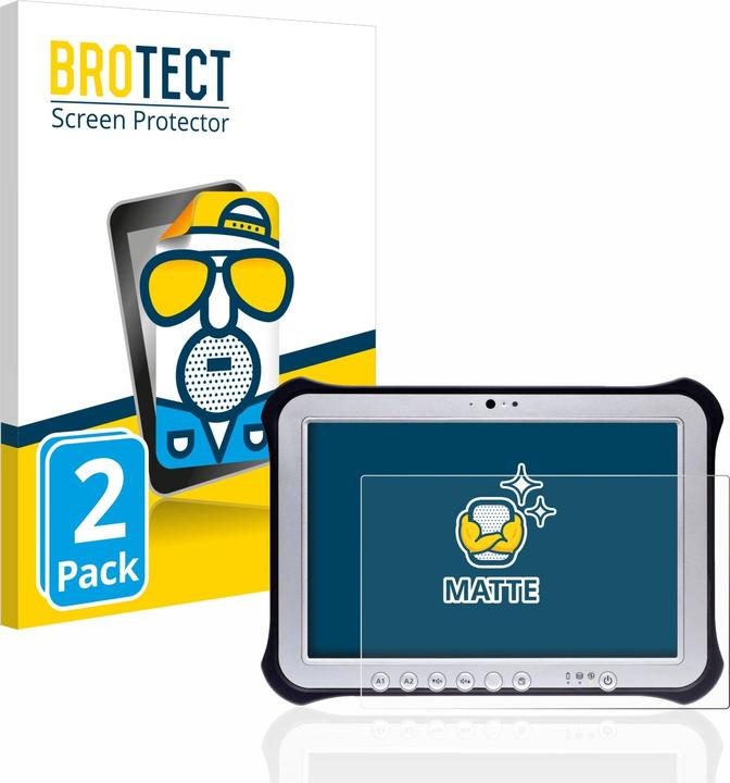 Image du produit BROTECT Film de protection antireflet Protection d'écran mat (2 pièce(s), Toughpad FZ-G1)