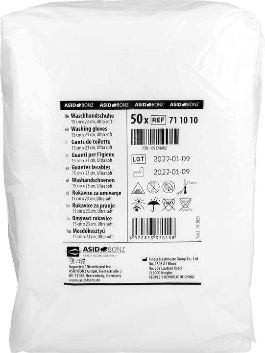 Produktbild Asid Bonz Waschhandschuh Ult So 2sei, 50 St HAS (50 x)
