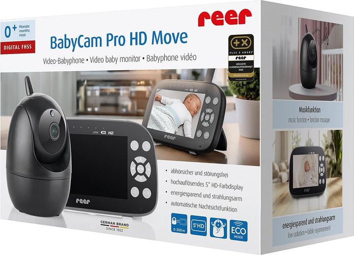Produktbild Reer BabyCam Pro HD Move (Babyphone mit Kamera, 300 m)