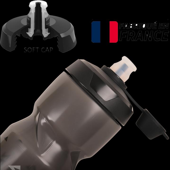 Produktbild Zefal Sense Soft 80 No-Mud Flasche - Transluzent (0.80 l)