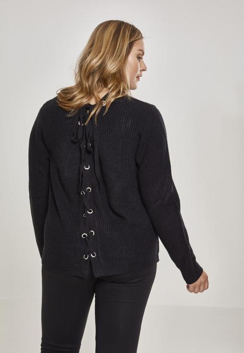 Produktbild Urban Classics Ladies Back Lace Up Sweater (4XL)