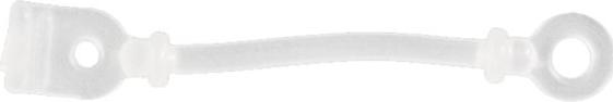Image du produit Steinhart Patte ronde en caoutchouc silicone 25 pcs court