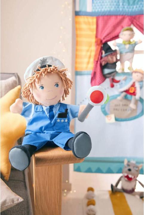 Actual product image Haba Hand Puppet Police (MQ2)