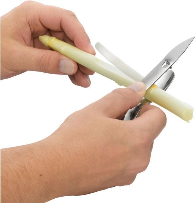 Produktbild WMF Spargelschäler Gemüseschäler 17cm Gourmet Edelstahl spülmaschinengeeignet