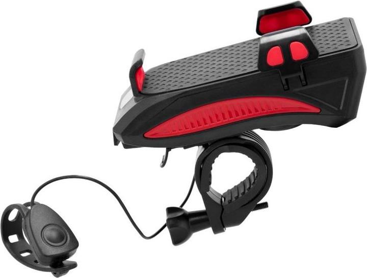 Actual product image Spokey Bicycle lamp with smartphone holder HOLDI (400 lm)