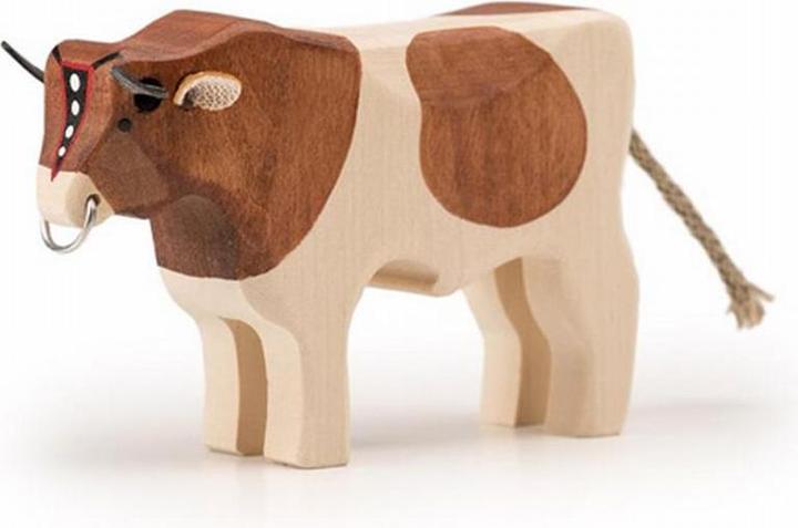 Image du produit Trauffer Taureau Red-Holstein avec anneau nasal