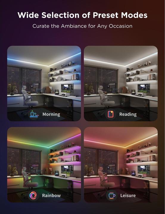 Produktbild Govee LED Strip (RGBIC, RGBW, 300 cm, Indoor)