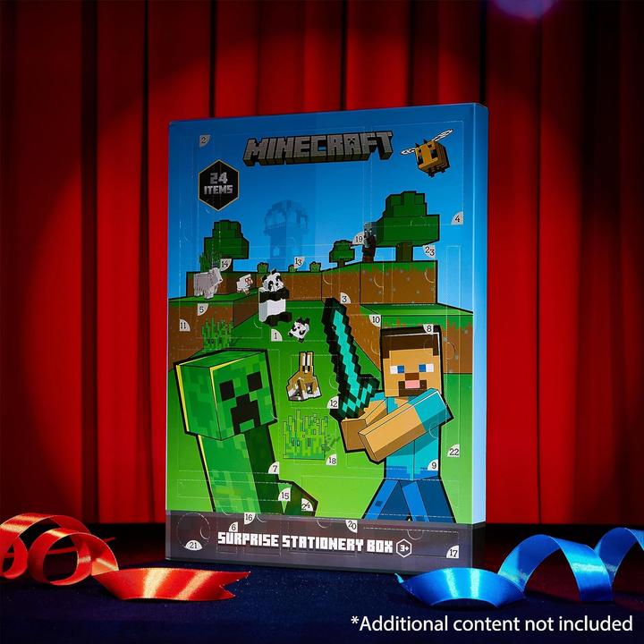 Actual product image Minecraft Surprise Stationary Box