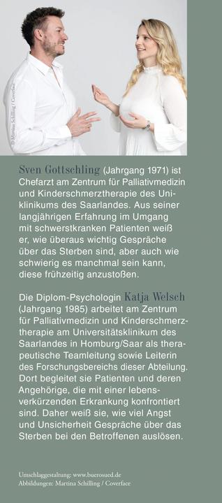 Actual product image Talk about dying (German, Sven Gottschling, 2019)