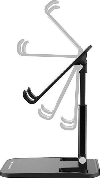 Image du produit Pearl Support universel pliable pour smartphone et tablette, réglable