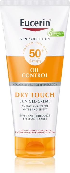 Eucerin SUN Body Oil Control Dry Touch Gel-Creme LSF 50+ (Sonnencreme, SPF 50+, 200 ml, 230 g)