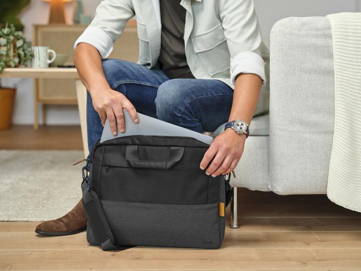 Immagine prodotto Trust Borsa Per Laptop Lisboa 16 - Nero (16", Universale)