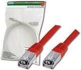Actual product image Digitus CAT5e SF-UTP Patchcord,0.5m,Red (SF/UTP, CAT5e, 0.50 m)