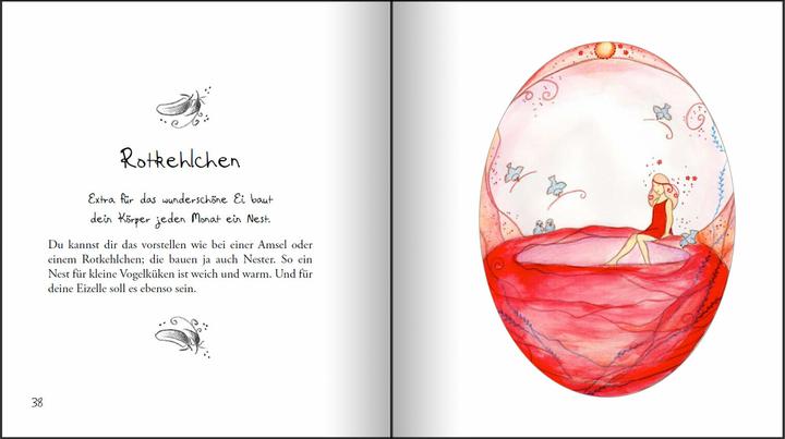 Actual product image Vom Mädchen zur Frau - Ein märchenhaftes Bilderbuch für alle Mädchen, die ihren Körper neu entdecken (German, Nicole Schäufler, 2015)