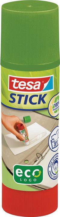 tesa ecoLogo Stick Klebestift, 40 g, Thekendisplay