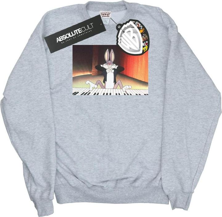 Produktbild Looney Tunes Bugs Bunny Playing Piano Sweatshirt (S)