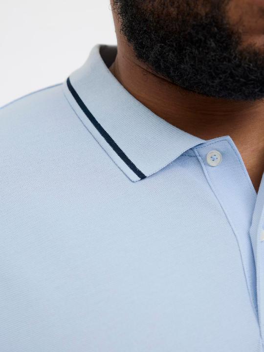 Actual product image Jack & Jones Plus Size Gedruckt Poloshirt Poloshirt (5XL)