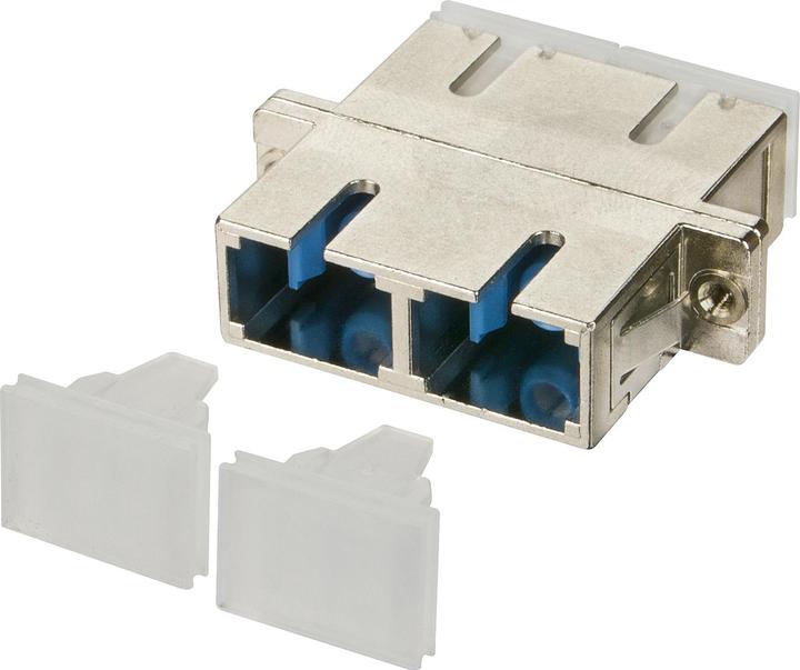 Produktbild Metz Connect 150900D2-I - SC - Blau - Metallisch - Multi-Modus - Zink - Keramik - OS2 (Netzwerk Kupplung)